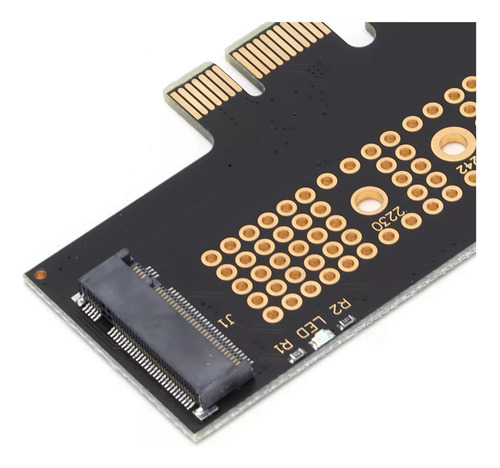 Adaptador De Leitor De Cartão Pcie Para Nvme Ngff M.2 Ssd