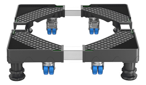 Base Movil Para Nevera Con 4 Ruedas De Bloqueo Y 4 Pies Fuer