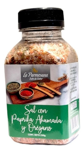 Sal Con Paprika Ahumada Y Oregano X 250gr - La Parmesana