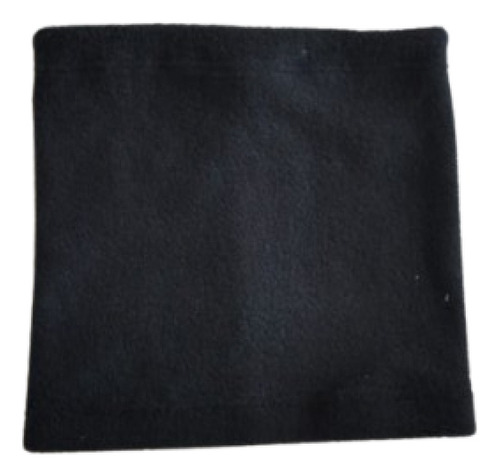 Cuello Gorro Polar Liso Para Niños Negro Unico