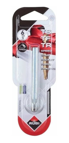 Imagen 2 de 6 de Lapiz Rodel 6mm Rubi Widia P/cortadora Ceramica