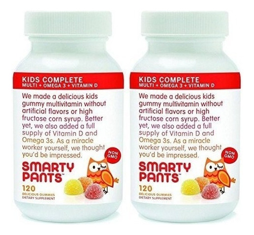 Smartypants Children's All-in-one Multivitamin Plus Omega-3 