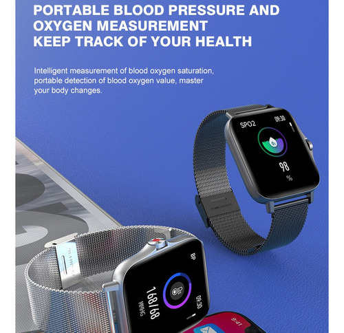 Reloj Inteligente De Acero Inoxidable Con Bluetooth Lemfo