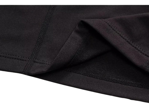 Kit Conjunto Térmico Remera X 2 + Medias Térmicas X 6 Pares Xxl Negro