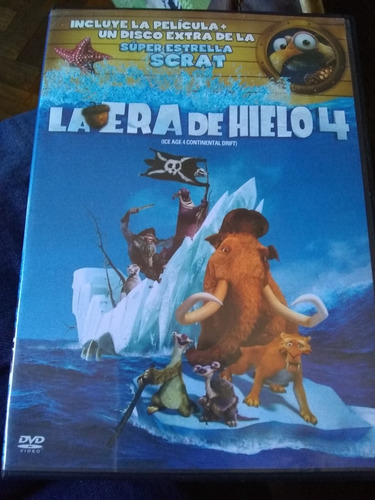 La Era De Hielo 4 Y Super Estrella Scrat 2 Dvd Original
