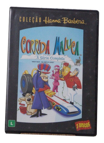 Dvd Corrida Maluca - A Série Completa! (3 Discos) (Usado)