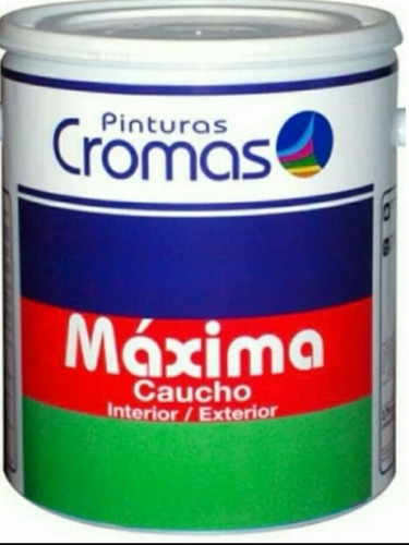 Galón De Pinturas Cromas Máxima Blanco Puro Clase C Exterio.