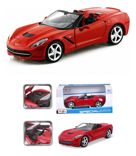 Auto Corvette Stingray 2014 Original A Escala 