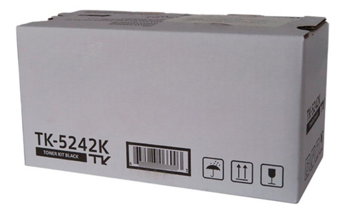 Tóner Factible Para Kyocera Tk-5242 Negro Nuevo/sellado Negro