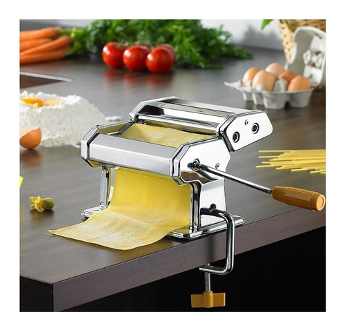 Imagen 3 de 10 de Maquina De Pastas Fabrica Fideos + Sobadora Acero Inoxidable