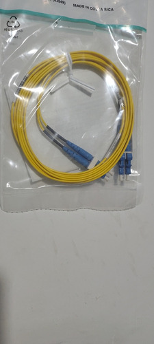 Patch Cord De Fibra Óptica Monomodo Lc Lc 2 Metros