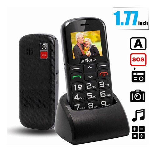 P Teléfono Mayor Desbloqueado 2g Gsm Con Teclas Grandes