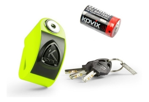 Trava Disco Moto Com Alarme Kovix Kd6 Várias Cores Estoque
