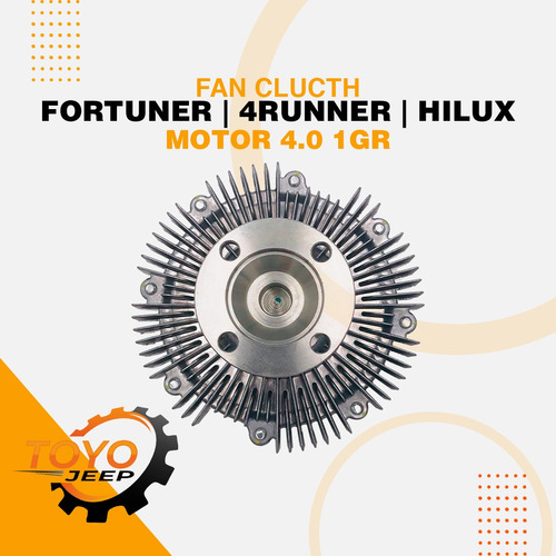 Fan Clutch Fortuner 4runner Hilux 4.0 1gr