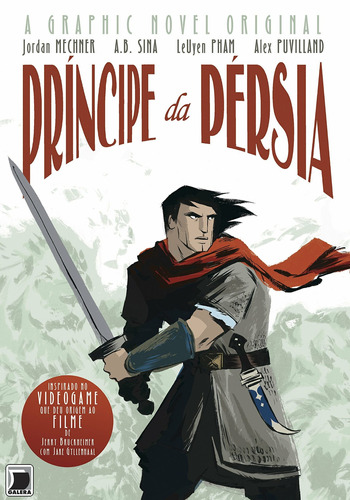 Príncipe da Pérsia (Graphic Novel), de Mechner, Jordan. Editora Record Ltda., capa mole em português, 2010