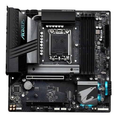 Placa Mãe Gigabyte Aorus B760m Pro, Lga 1700 Matx, 4xddr5