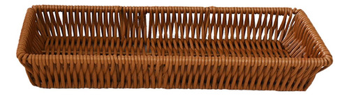 3 Cesta De Mimbre Tejida, Cesta De Mimbre Para Rectangular
