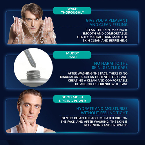 Tratamiento Facial Hidratante De Carbón Vegetal Para Hombre