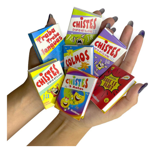 Minilibros, Libritos Libros Miniaturas Souvenirs 5x4cm Pack X90 Minis - Precio Mayorista