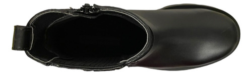 Botas De Lluvia Mujer Salamandra Negro Suela Chunky