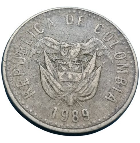 Colombia Moneda 20 Pesos 1989
