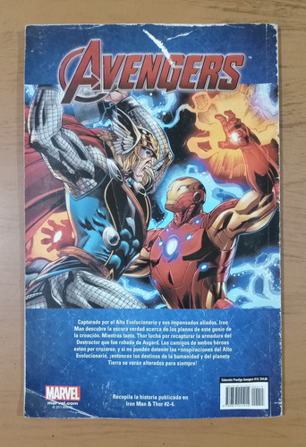 Avengers. Coleccion Prestige. Iron Man Y Thor. (Usado)