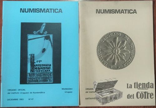 Dos Boletines Instituto Uruguayo De Numismatica- Nº47 / Nº48