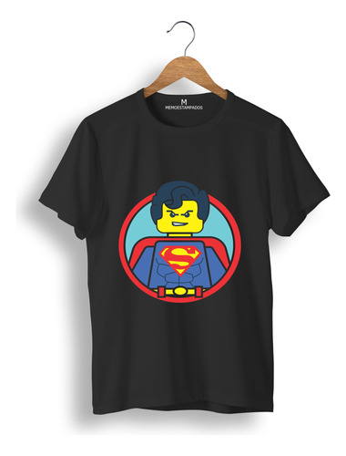 Remera: Super Man Lego Memoestampados