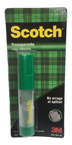 Scotch  Lapiz Adhesivo Transparente 8g 3m  