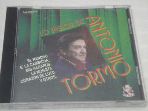 Antonio Tormo - Lo Mejor De - Cd 