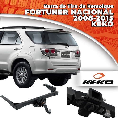 Barra Tiro Keko Para Toyota Fortunner Nacional 