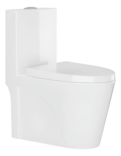 Vaso Sanitário Tubrax Monobloco VAB0002 Caixa Acoplada Completo Privada Cor Branco