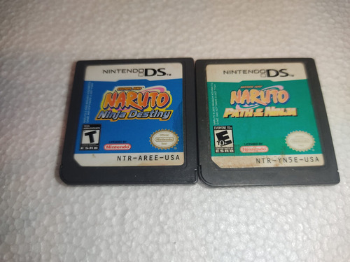 2 Juegos Para Nintendo Ds Naruto Ninja Destiny Y Path Ninja (Usado)