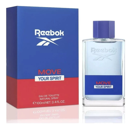 Fragancia Reebok Move Your Spirit Men Edt 100 Ml Exquisito!