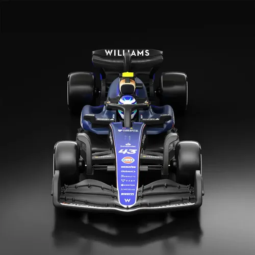 Hot Wheels Collector Premium Formula 1 Williams Racing #43 Azul