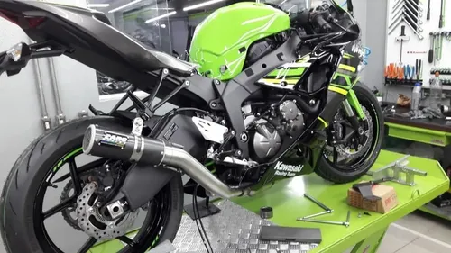 サプページ Escape Full Kawasaki Ninja Zx6r Zx 6 R 600 - 636 2010 À 2022