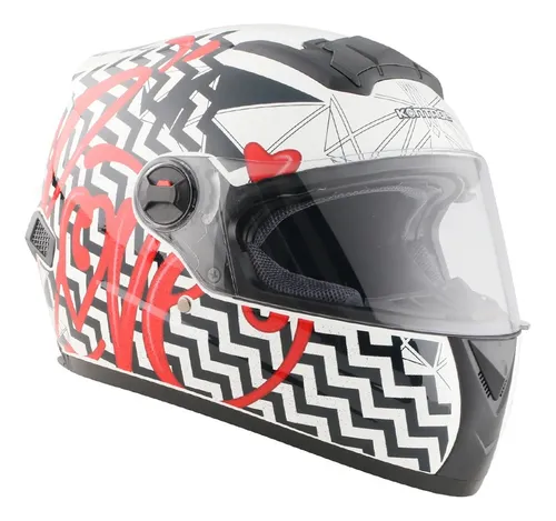 Casco Integral Kontrol M61 Certificado Original Doble Visor