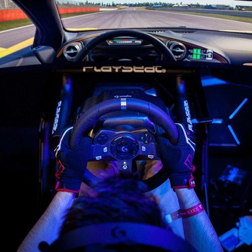 Imagen 2 de 7 de Logitech G920 Driving Force Volante De Carreras Pedales Xbox