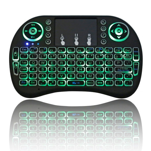 Teclado Mini Smart I8b Para Pc Smart Tv Consolas De Juegos