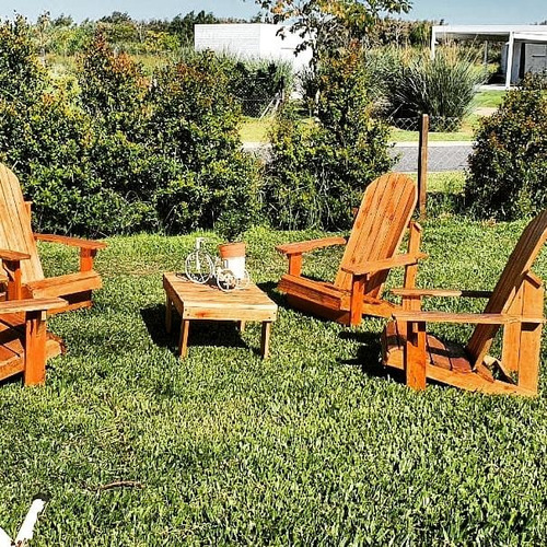 Sillon Adirondack. 