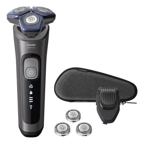 Rasuradora Eléctrica Philips S6800 Cuchillas Steelprecision Negro
