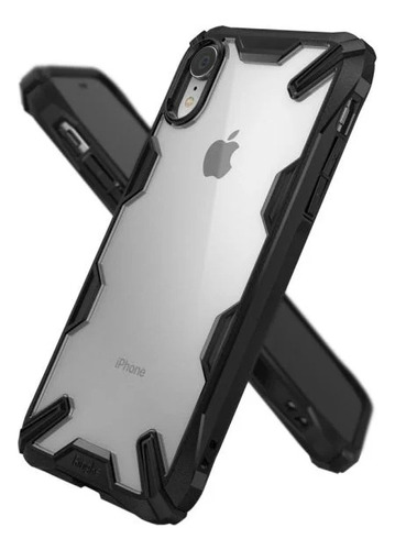 Forro Protector Ringke Fusion-x  Black Para iPhone XR