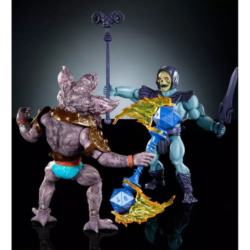 Master Of The Universe Stranger Things Demogorgon & Skeletor (Usado)