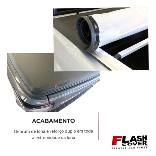 Capota Lona Maritima Flash Cover Ranger C. Dupla 2013 À 2022