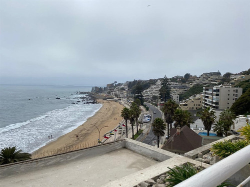Venta Departamento En Concón De 3 Dorm. Primera Linea Playa