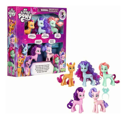Juguetes My Little Pony Colección Deja Tu Marca Set De 5