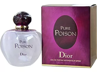 Christian Dior Pure Poison Eau De Parfum Spray, 3.4 Onzas