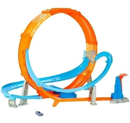 Imagen 3 de 8 de Pista Hot Wheels De Juguete Desafio De Vueltas