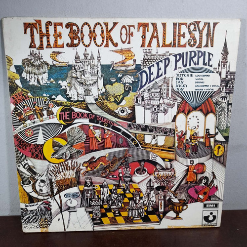 Imagem 1 de 10 de Vinil Lp Deep Purple The Book Of Taliesyn