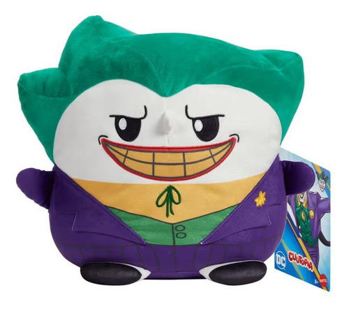 Dc Peluche Guasón Cuutopia 10 Color Multicolor Original